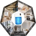 thumbnail image 7 of HIBIBUD Bug Zapper Plug in Indoor,4 Pack Flying Insect Traps,Electronic Mosquitoes Zapper Gnat Catcher Flies Killer for Home,Bedroom,Kitchen,Office, 7 of 7