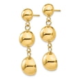 thumbnail image 2 of 14K Yellow Gold Earring Drop & Dangle Women'S 40 mm 12, 2 of 3