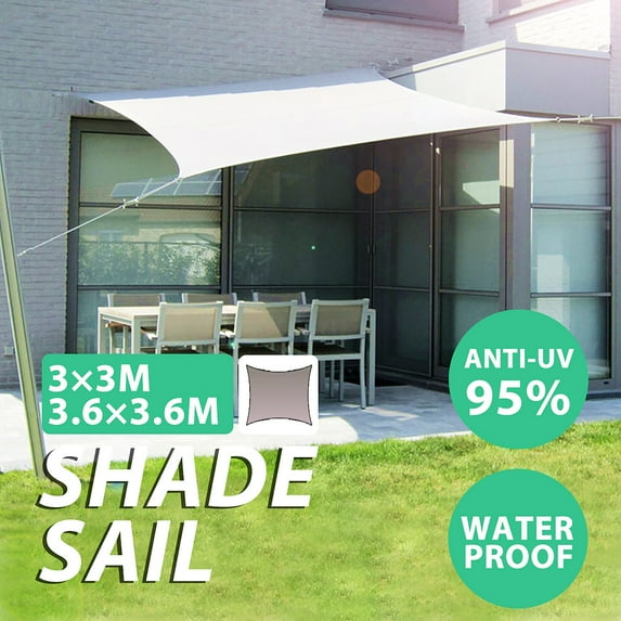 Sun Shade Sail UV Block Canopy for Patio Backyard Lawn Garden Outdoor Activities