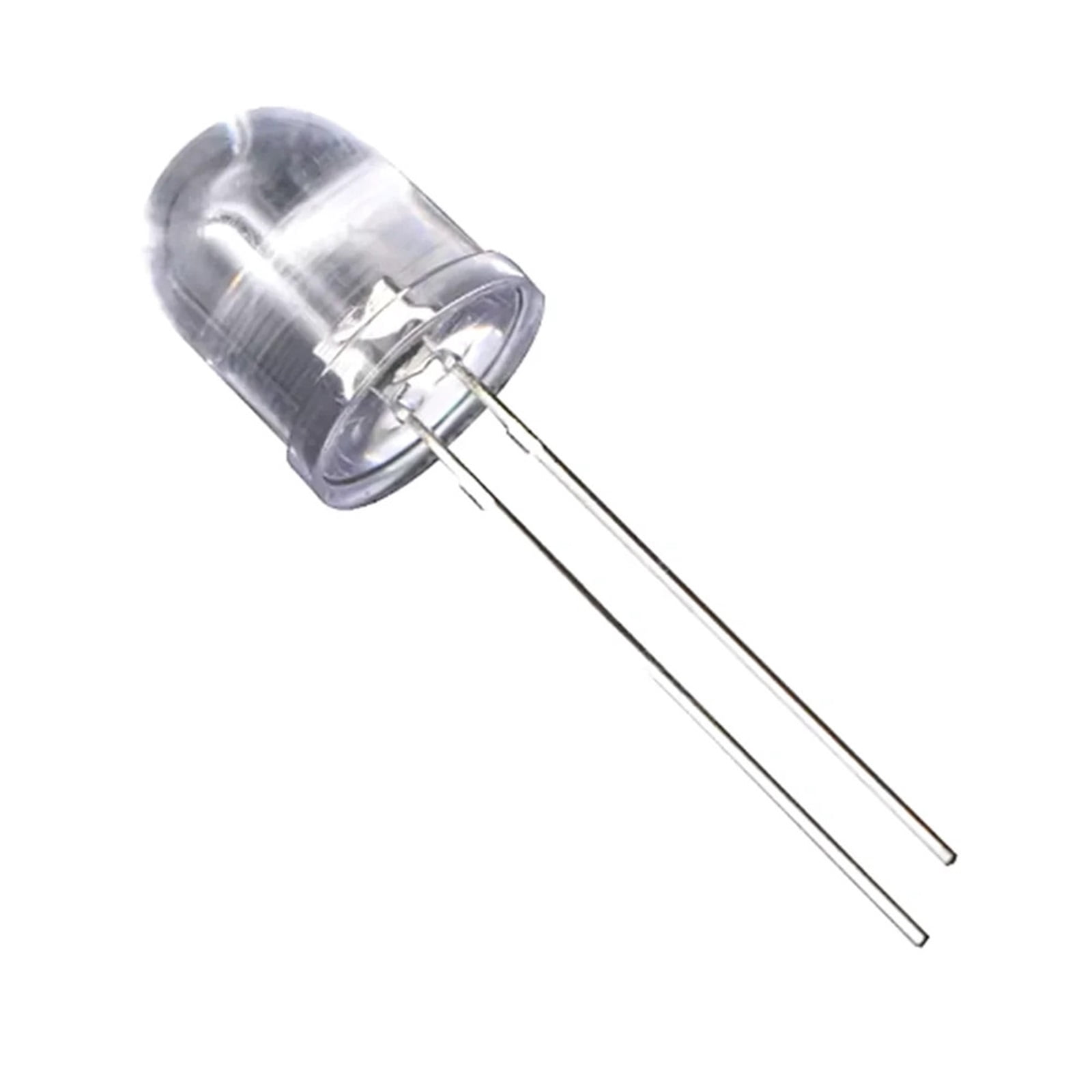 10Pcs F10 10mm LED 5 Colors Red Blue Yellow Green White Transparent Ultra Bright Round LED Light Emitting Diode Lamp - GREEN