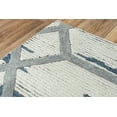 thumbnail image 3 of Rizzy Rugs Haven Area Rug HVN103 Blue Mirrored Lines 5' x 7' 6" Rectangle, 3 of 3