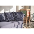 thumbnail image 4 of Amrita Sen Broadcloth Zippered Pillow With Navy Finish CAPL5BrCDS-ZP-26x26, 4 of 4