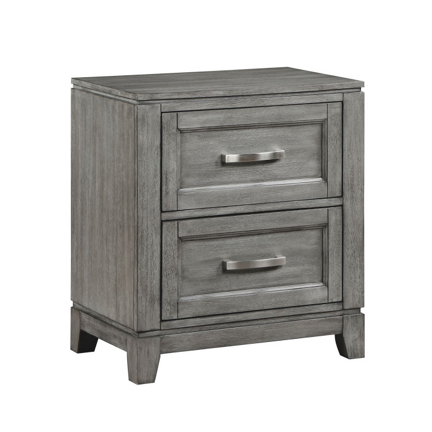 Lexicon Garretson Acacia Nightstand in Gray