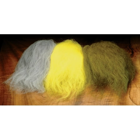 Pike Fly Patterns - Icelandic Sheep Hair-Fluorescent Pink, Good for Pike, Musky & Saltwater Patterns By Hareline Dubbing Ship from US