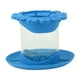 thumbnail image 1 of Limpiador de brochas de maquillaje, cepillo redondo desmontable, limpiador de tablero, cepillo multifuncional, alfombrilla de limpieza, taza para el hogar, dormitorio, azul, 1 of 14