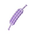 thumbnail image 2 of Rodillo de masaje de tejido profundo, flexible, manual, para masaje muscular Violeta, 2 of 8
