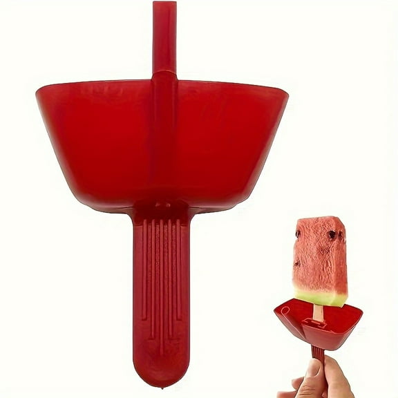 Reusable Plastic Ice Cream & Popsicle Holders with Drip Trays, 4-Pack – Leak-Proof Suction Base Stands for Kids, BBQs, Picnics & Summer Parties – Random Colors