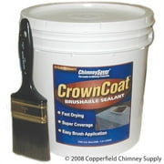 SAVERSYSTEMS Saver Systems CrownCoat Brushable Water Sealant 2-Gallon (covers 40 sq. ft. Per Gallon)