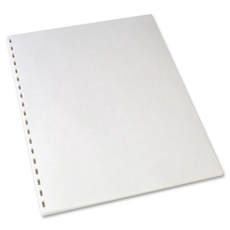 Perforated and Punched Paper, 7-Hole Punched, 20 lb Bond Weight, 8.5 x 11,  White, 500/Ream - TonerQuest