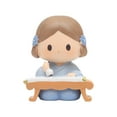 thumbnail image 2 of Cute Girl Mini Statue Miniature Figurine Lovely Collection Cartoon Desktop Craft Ornament for Living Room Table Home Decor C, 2 of 8