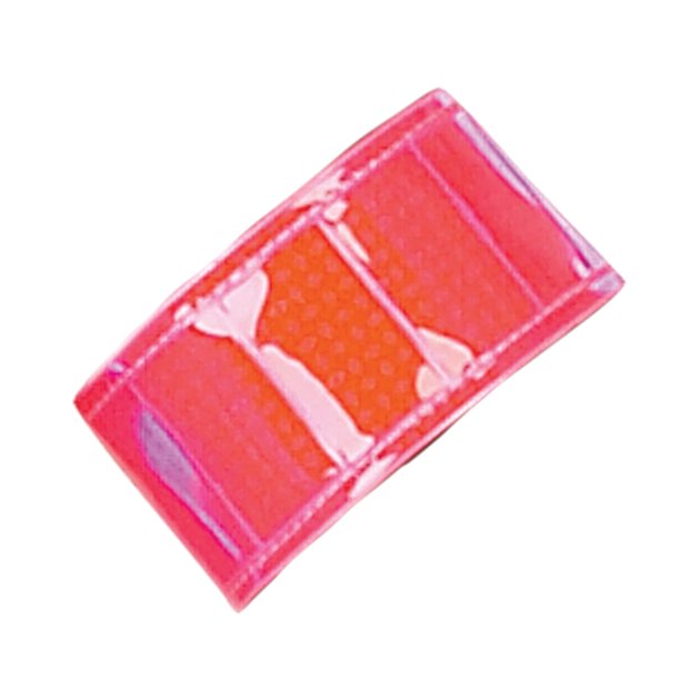 HyVIZ - Cinta elástica reflectante para brazo/pierna (Rosa/Negro)