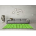 thumbnail image 3 of Ahgly Company Indoor Rectangle Abstract Green Modern Area Rugs, 2' x 4', 3 of 4