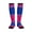 3 Black, variant on Bisexual Pride Flag Compression Socks Circulation Running Athletic Sports for Women Men