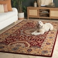 thumbnail image 2 of SAFAVIEH Antiquity Kynaston Traditional Wool Area Rug, Red/Orange, 8' x 10', 2 of 10