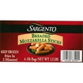 Sargento Breaded Mozzarella Sticks, 3 Pound 4 per case