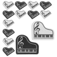 thumbnail image 3 of 20Pcs Music Pencil Eraser TPR Assorted Color Small Size Novelty Gifts, 3 of 9