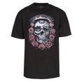 thumbnail image 1 of Camiseta de manga corta Gravity Trading Skull Día De Muertos Negro 2x grande, 1 of 1