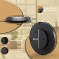 thumbnail image 3 of 13" Lazy Susan Turntable Organizer for Table Top, Round Wooden Lazy Susan for Cabinet Kitchen Decor Centerpieces Coffee Table, Storage Condiments Spices, Bathroom Vanity Tray for Soap, Black, 3 of 14