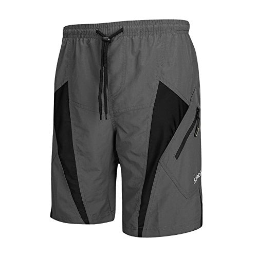 SANTIC Mens Padded Cycling Shorts Casual Bike Bicycle Underwear