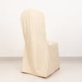 thumbnail image 6 of Efavormart Stretch Scuba Banquet Chair Cover Dinning Event Slipcover For Wedding Party Banquet Catering - Beige, 6 of 11