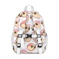 thumbnail image 3 of Cartoon Pug Dog Backpack for School,Cute School Bag,Schoolbag with Adjustable Shoulder Straps & Padded Back,15"x11.42"x5.5", 3 of 6