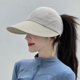 thumbnail image 2 of Women Summer Mesh Ponytail Hat Quick‑Dry Perforated Baseball Cap Lightweight Sun‑Shading Cap for Hiking Fitness Casual Daily‑Wear, 2 of 4
