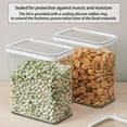 thumbnail image 5 of Airtight Food Storage Container | 3.4L Clear Cereal & Pantry Organizer for Flour, Rice, Snacks | Kitchen & Pantry Storage with Lid (1-Pack), 5 of 7