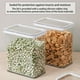 thumbnail image 5 of Fiudx Recipiente Hermético para Cereales, Transparente, Sin Bpa, Tapa Antigoteo, Diseño Compacto, Ideal para Cereales, Harina y Snacks, Capacidad de 3,4 L, 27,5 X 17,5 X 10,5 Cm, 5 of 6