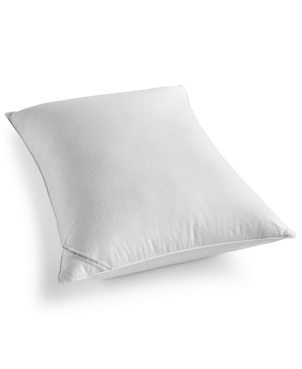 Calvin Klein Diamond-Grid Feather & Wrap Extra-Firm Support Standard/Queen Pillow - Walmart.com