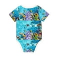 thumbnail image 2 of Rocae Corals and Tropical Fish for Baby Climbing Clothes Soft Baby Romper for Active Infants Comfortable and Breathable Crawling Jumpsuit Unisex Baby Outfit 9M, 2 of 8