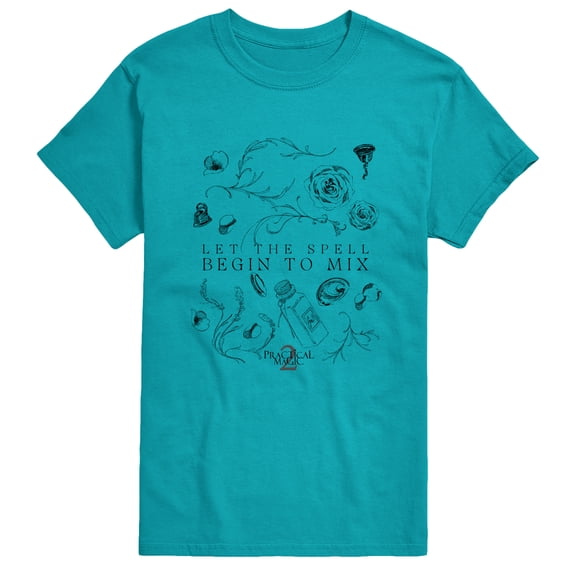 Practical Magic - Let The Spell Begin To Mix Short Sleeve Graphic T-Shirt