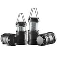 thumbnail image 2 of Portable LED Camping Lanterns (Set of 4), Collapsible Design, 3 Modes, Battery Operated for Outdoor Adventures, 2 of 11