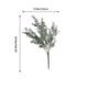 thumbnail image 2 of 3 tallos de eucalipto artificiales, hojas de eucalipto artificiales, suministros para arreglos florales., 2 of 6