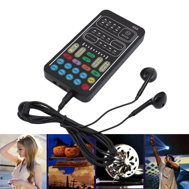 Modulador De Voz, Interfaz De 3,5 Mm Cambiador De Voz Versátil Plug And Play Con Auriculares Micrófono Para Teléfono Computadora Tableta