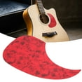 thumbnail image 3 of 2Pcs Guitare Acoustique Pickguard Folk Anti-Rayures Plaque de Protection de Remplacement pour 3841in Celluloïd (Forme de Goutte d'Eau de Couleur Tortue Rouge), 3 of 14