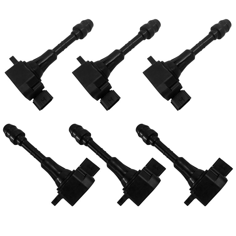 BOXI Pack of 6 Ignition Coils Fits 02-04 Infiniti I35/02-03 QX4, 02-06  Nissan Altima/05-13 Frontier/02-08 Maxima/03-07 Murano/12-13 NV 1500/02-04 