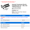 thumbnail image 2 of Automatic Transmission Filter Kit - Compatible with 1975 - 1980, 1982 - 1989 Buick Skyhawk 1976 1977 1978 1979 1983 1984 1985 1986 1987 1988, 2 of 2