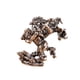 thumbnail image 4 of Figura de caballo de latón antigua coleccionable Feng Shui decoración adorno de escritorio caballo Estilo B, 4 of 8