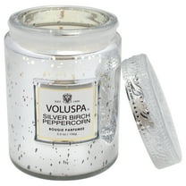 Voluspa Silver Birch Peppercorn - Small , 5.5 oz Candle