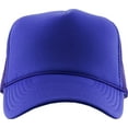 thumbnail image 2 of Classic Foam Front Mesh Back Trucker Hat Baseball Cap Plastic Adjustable Snapback, 2 of 4