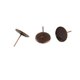 thumbnail image 5 of 24pcs 10mm Pendientes de Bisel Ba Poste Espacios en Pendientes Resultados Del Perno Prisionero Cobre Gloria Pendientes Redondo Bisel, 5 of 7