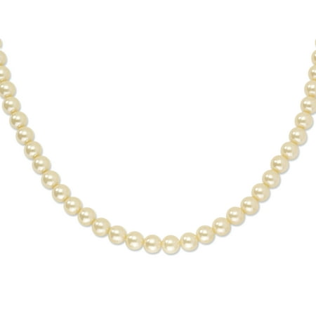 Gold-tone Cultura Simulated Pearl 18in Necklace