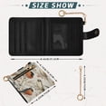 thumbnail image 3 of Small Wallet For Women Bifold Leather Pocket Coin Credit Card Holder With RFID Blocking Birds Of Paradise, 3 of 6