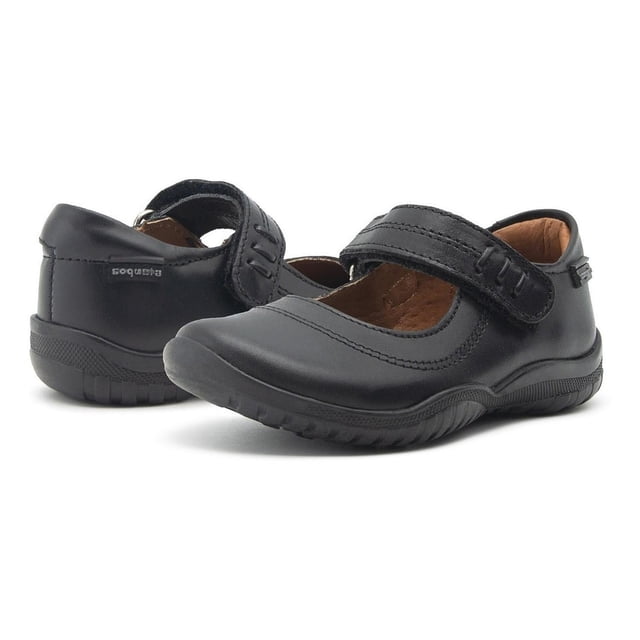Zapato Escolar Niña Colección 2021 Coqueta Piel Negro Suaves negro 18