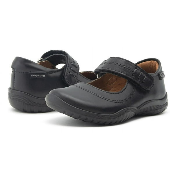 Zapato Escolar Niña Colección 2021 Coqueta Piel Negro Suaves negro