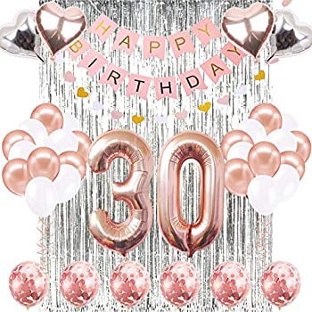 30th Birthday Decorations Banner Balloon Happy Birthday Banner 30th Rose Gold Number Balloons Number 30 Birthday Balloons 30 Years Old Birthday Decoration Supplies Walmart Com Walmart Com 30th Birthday Decorations Banner Balloon Happy Birthday Banner 30th Rose Gold Number Balloons Number 30 Birthday Balloons 30 Years Old Birthday Decoration Supplies Walmart Com Walmart Com