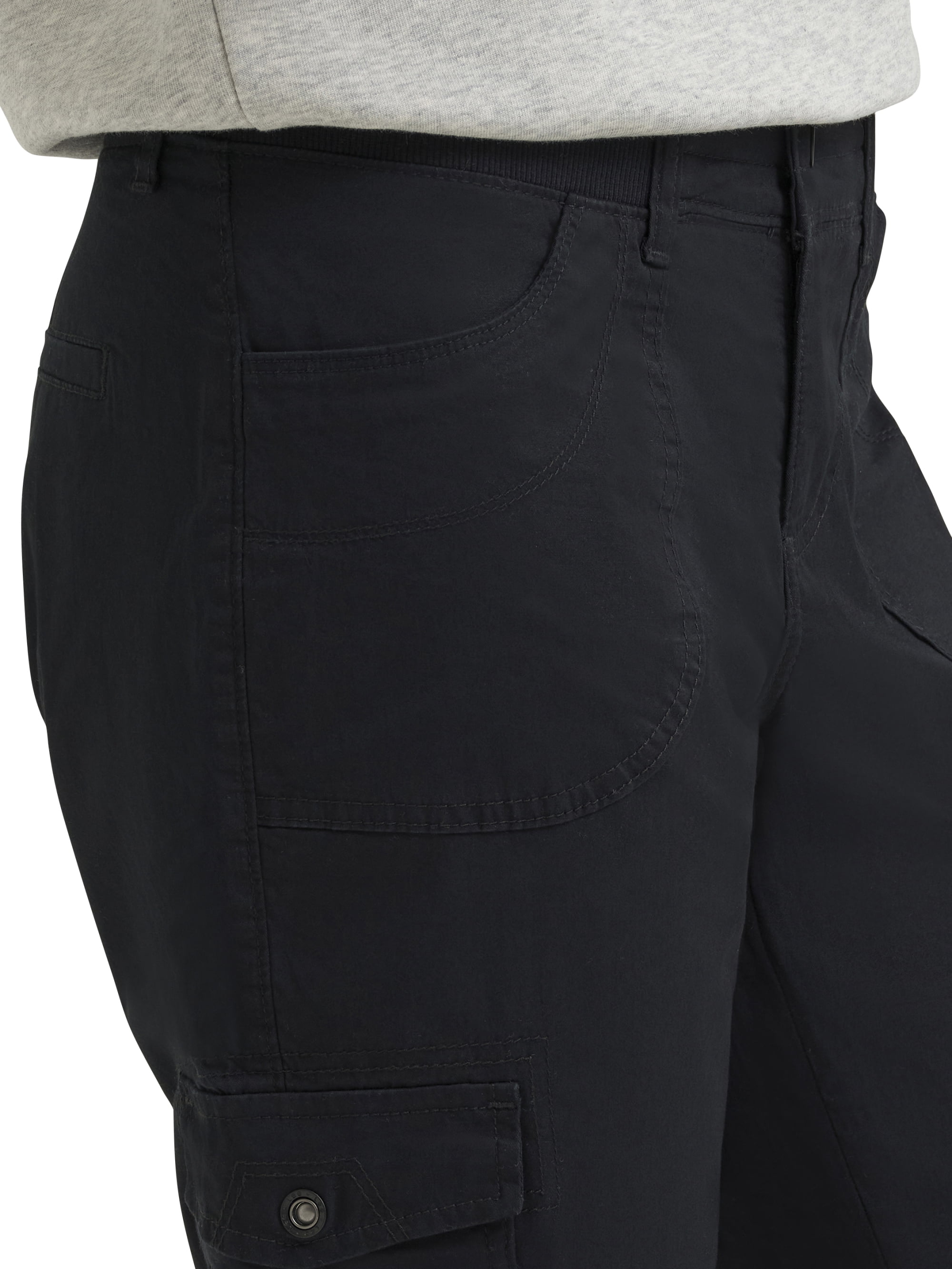 Lee Women's Austin Knit Relaxed Cargo Capri