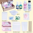 thumbnail image 1 of Kit de Fabricación de Gel Squishy 18pcs/set, Kit para Hacer Joyería DIY, Molde de Silicona Suave en Forma de Pata de Gato, Incluye Pegamento de Resina AB de Silicona Transparente 50ml:50ml, Flocking, 1 of 5
