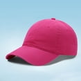 thumbnail image 2 of FINALGANG Womens Mens Casual Solid Color Baseball Cap Breathable Minimalist Adjustable Fit Athletic Hat For Daily Outdoor Wear Soft Headwear, 2 of 3