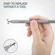 thumbnail image 4 of 5-Pack Stylus Pen Tips, 2H Replacement Kit Compatible with Surface Pro 7/6/5/4/Book/Studio/Go, 4 of 5